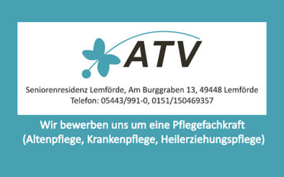 Pflegefachkraft (w/m/d) gesucht